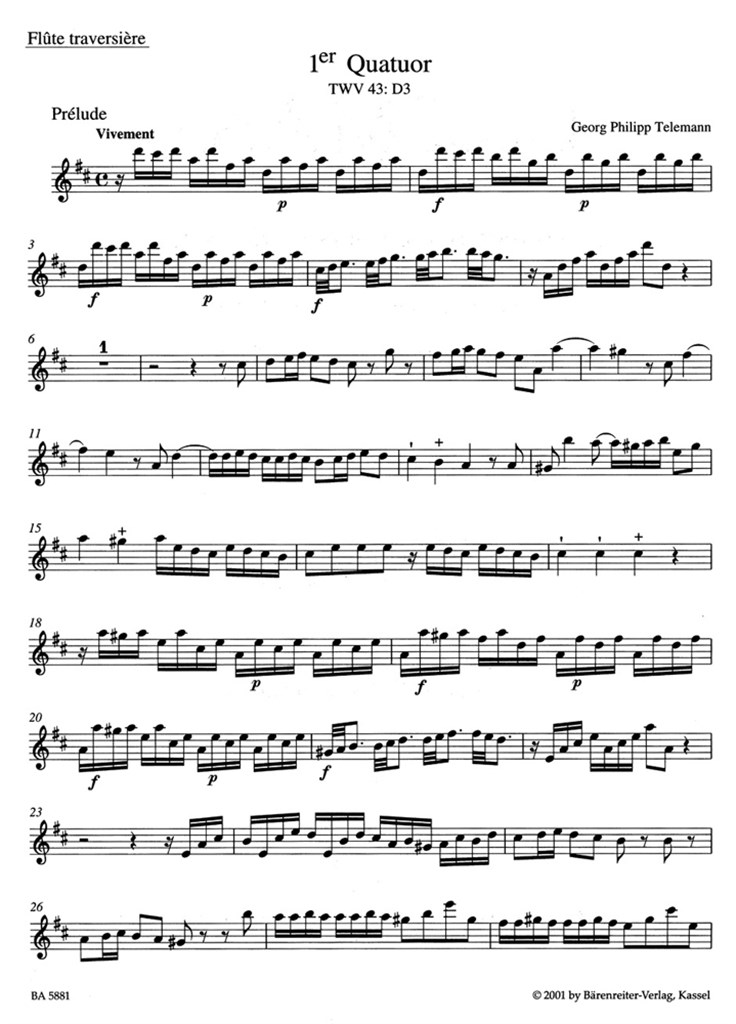 Nouveaux Quatuors en Six Suites I